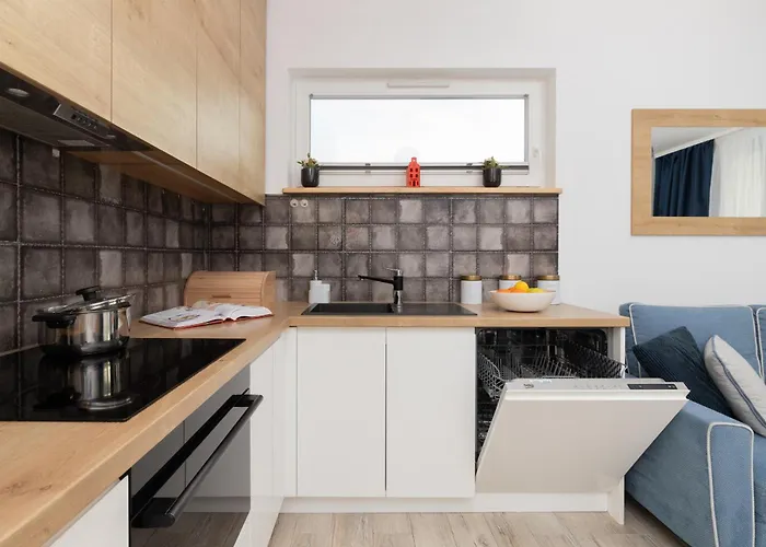 Solvo Apartment With Balcony & Parking Gdansk Przymorze By Noclegi Renters