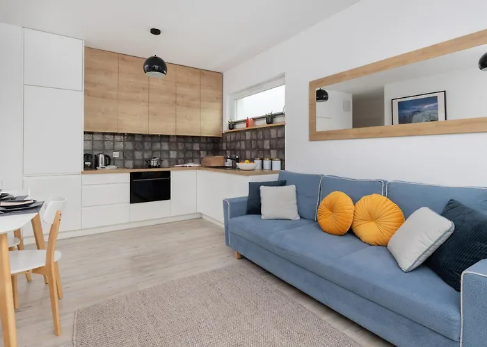 Solvo Apartment With Balcony & Parking Gdansk Przymorze By Noclegi Renters